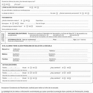 Solicitud de Inscripción Secundario - Imagen 2
