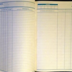 REGISTRO DE TEMAS DE CLASES TAPA DURA/FLEXIBLE X 100 FOLIOS - Imagen 2